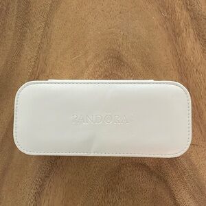 Limited Editions Leather Pandora Jewelry Organizer Travel Box.